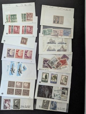 Misc Nordic Stamps (Much Iceland!) in Glassines Unopened From Estate! -67 Photos