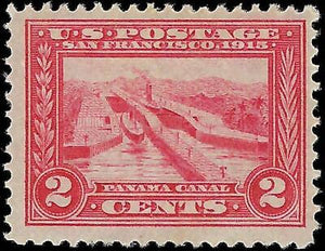 VEGAS - 1913 Panama Pacific - Scott 398 - MNH, Undisturbed OG - Good Centering!