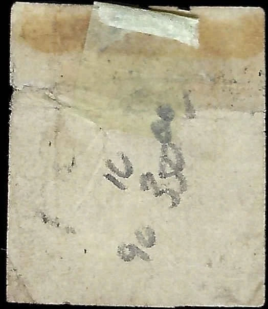 1859 Sicily, Naples 1/2g - Scott 10g - Used - Crease & Other Flaws - Cat= $5000!