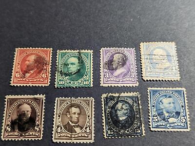 VEGAS - 1895 Short Set - Scott 264, 268-274