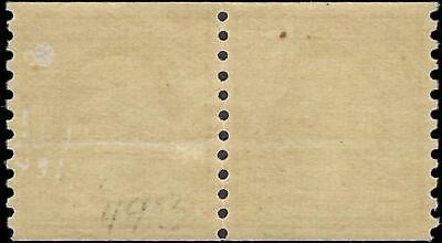 VEGAS - 1917 Washington 3c - Scott 493 MH, Original Gum - Type 1 Pair - VF-XF!