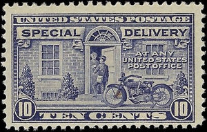c1922 - #E12 Special Delivery 10c - MNH, Undisturbed OG (Perf 11x11) (#2)