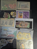 Box of Misc Africa Stamps in Glassines Unopened From Estate! -68 Photos