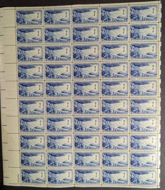 1956 USA 3c Children Sheet -Scott 1085 -MNH, Undisturbed OG - No Sig Flaws