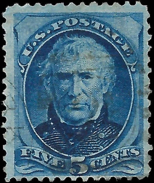 1875 USA - Scott 179 - 5c - Good Centering - Light Cancel - Solid