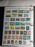 Nice Lot of International Stamps on Album pages - Ryukyu & More -See ~119 Photos