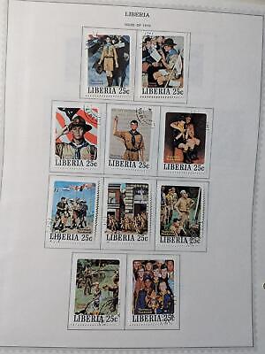 VEGAS - Boy Scouts Scouting Liberia Collection on Minkus Pages