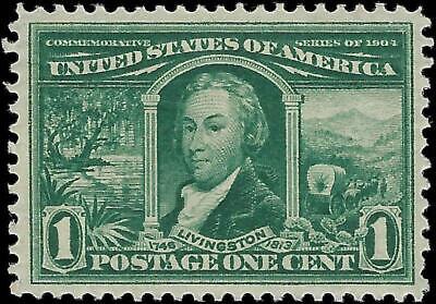 VEGAS - 1904 Louisiana Purchase 1c - Scott 323 - MH, OG - Nice!