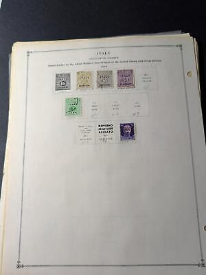 VEGAS - About WW2 to 1992 Italy on Scott Pages - Very Well Filled! - 134 Pics