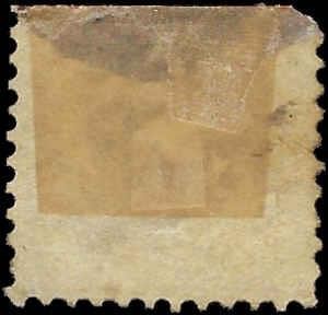 c1862 Baden, Germany 9kr - Scott 17 - with Flaws as Shown - Cat= $72