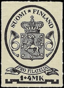 VEGAS - 1931 Finland Postal Museum Surtax - Scott B8 - MNH, OG