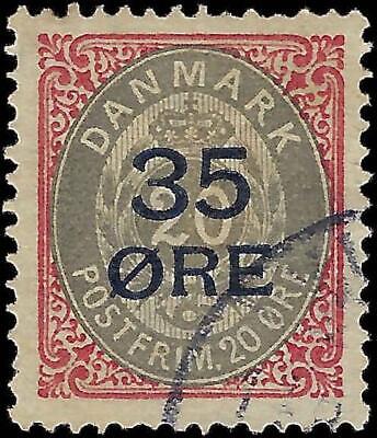 VEGAS - 1907 Denmark - 35o - Scott 80 - Nice Centering!