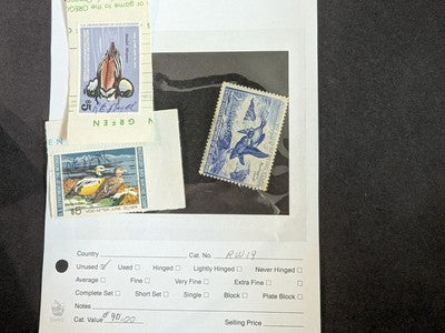 USA Duck Stamps Including Federal as Well as State Collection - M&U - 32 Photos
