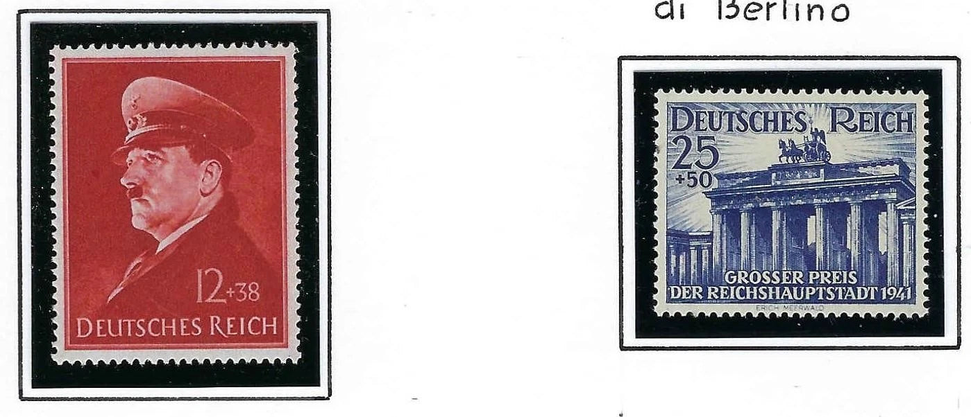 1941 Germany - Sc# B190, B193 - MNH, Undisturbed OG - All Post Office Fresh!