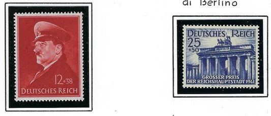 1941 Germany - Sc# B190, B193 - MNH, Undisturbed OG - All Post Office Fresh!