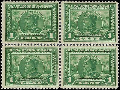 VEGAS - 1913 Panama Pacific - Scott 397 Block Of 4 - MNH, Undisturbed OG - Fresh!