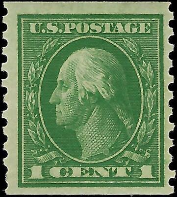 VEGAS - 1914 Washington 1c - Scott 443 MNH, Measures As Flat Plate, Clean & Fresh