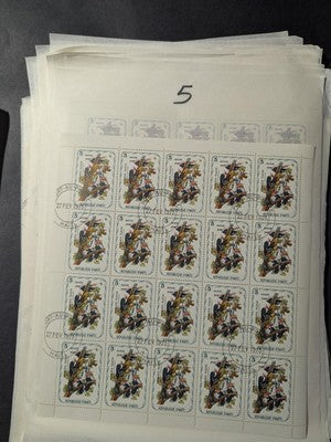 Haiti Audubon Birds Collection of About 66 Sheets - 9 Photos