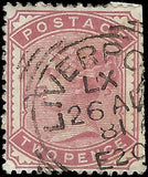 c1880 - Great Britain Scott # 81 - Solid with Short Perfs on Right - Cat= $140!