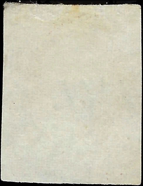 c1851 - Scott # 10A 3c Imperf Washington - Used