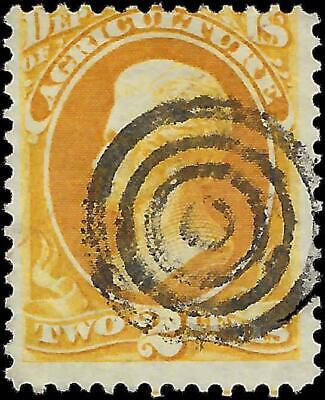 VEGAS - 1873 2c Agriculture Official - Scott O2 - No Significant Flaws