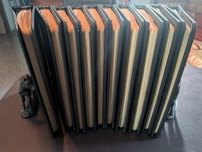 1932-84 White Ace Albums with USA Pages with Useful Mounts in Place! -No Stamps