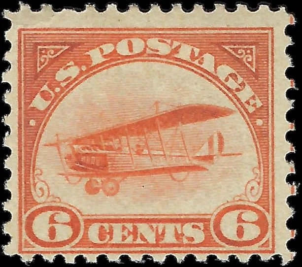 1918 USA - Scott C1 Air Post - MLH, OG