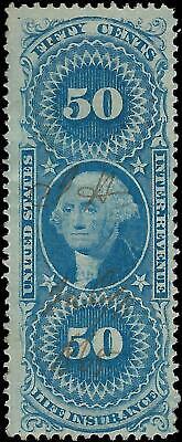 VEGAS - 1862-71 Revenue - Scott R58c - Centering! - Solid