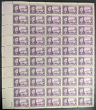 1945 USA F. Roosevelt 3c Sheet -Scott 932 -MNH, Undisturbed OG -No Sig Flaws