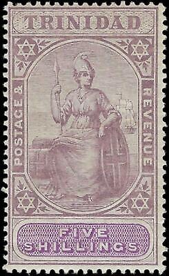 VEGAS - 1902 Trinidad - 5sh - Scott 88 - WM46 - MH, OG