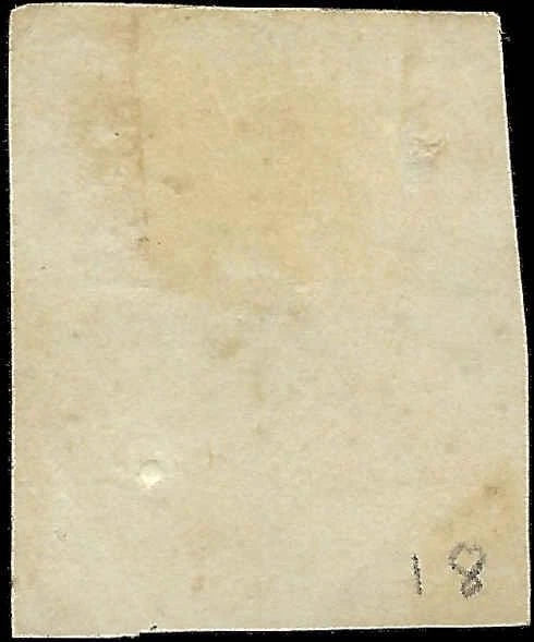 1853 France - Scott 18 - Used with Margins