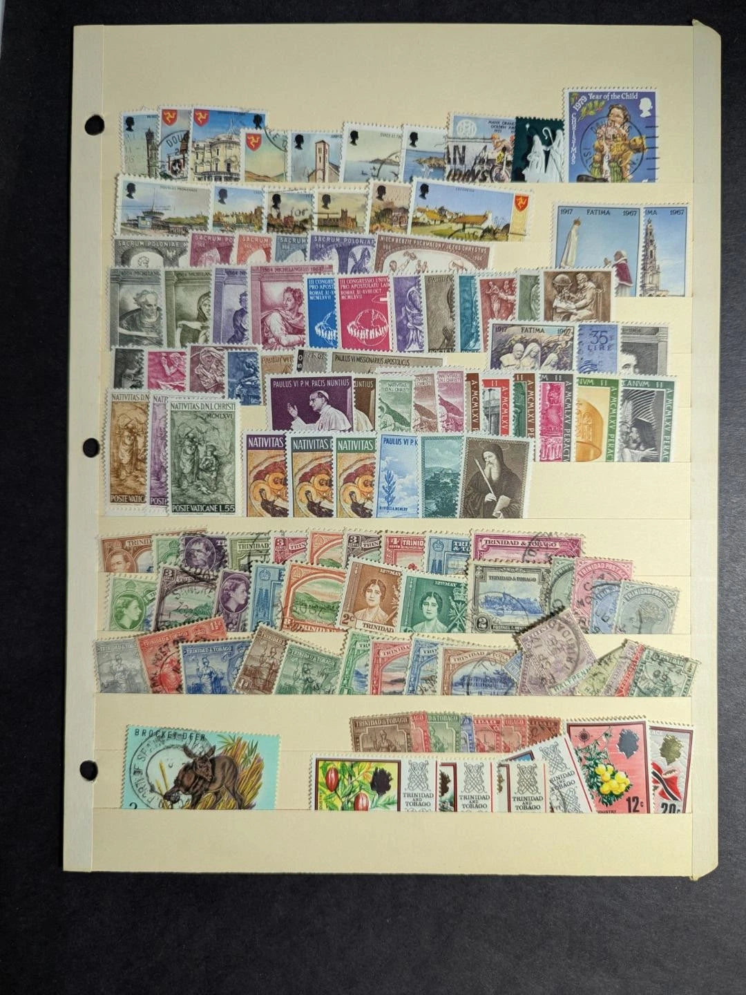 Quantity Old to Modern, M&U Stamps Some Better -Various Countries -176 Photos