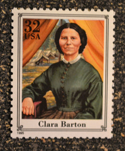 1995 Civil War Clara Barton Single 32c Postage Stamp, Sc#2975c, MNH, OG