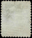 VEGAS - 1859 Canada 12 1/2c - S# 18 - Yellow Green - Small Tear Top