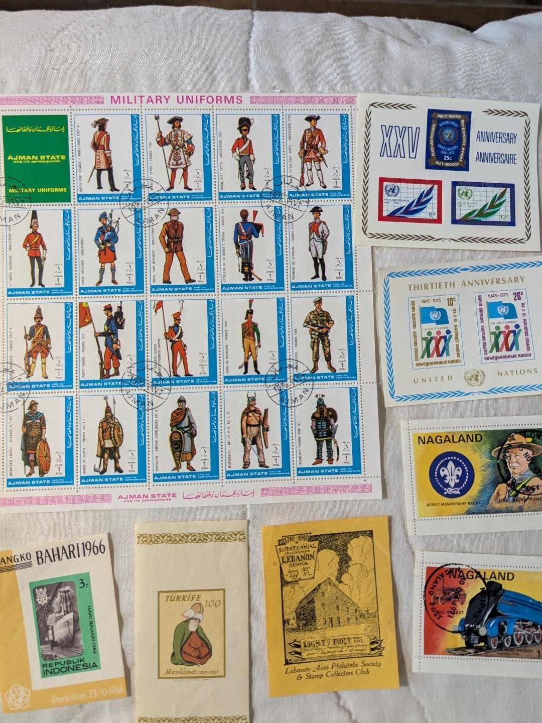 Box of Sheets & Multiples - Modern & Older Mix -Various Countries -See 89 Photos
