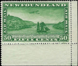 c1931 - Newfoundland, Canada - Scott # C7, MNH, Undisturbed OG with Margins