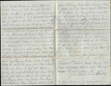 5-12-1861 Civil War Letter From Earliest Days of Camp Taylor, Cleveland - Rare!