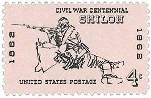 1961 Civil War Centennial - Shilo - Single 4c Postage Stamp - Sc# 1179 - MNH,OG