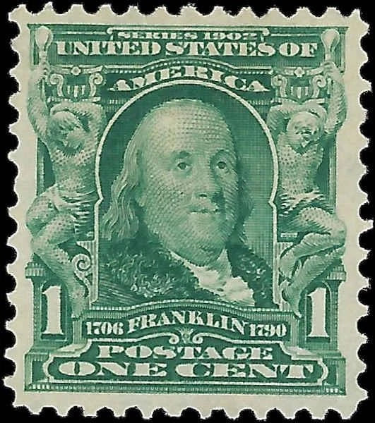 1902 USA - Scott 300 - Mint, No Gum - Choice Centering!