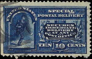 c1895 - Sc# E5 Special Delivery Stamp with Excellent Wide Margins!