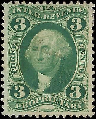 VEGAS - 1862-71 Revenue - Scott R18c - Choice Centering and Clean!