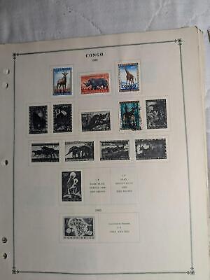 VEGAS - 1886-1971 Congo/Middle Congo on Scott Pages - M&U - Read - ~32 Photos!