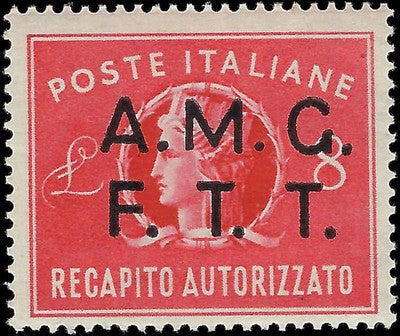 1947 Treste, Italy Special Delivery 8l Stamp - Scott EY2 - MNH, OG - Very Nice!