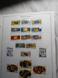 Large Lot of International Stamps on Album pages! - M&U - See ~348 Photos!