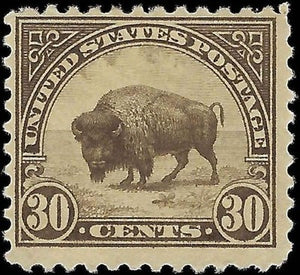 c1923 - USA 30c Bison - Sc# 569 - MH, OG - Fresh!