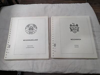 White Russia/Belarus & Moldova on Nice Lindner Pages -Some Better MNH ~69 Photos