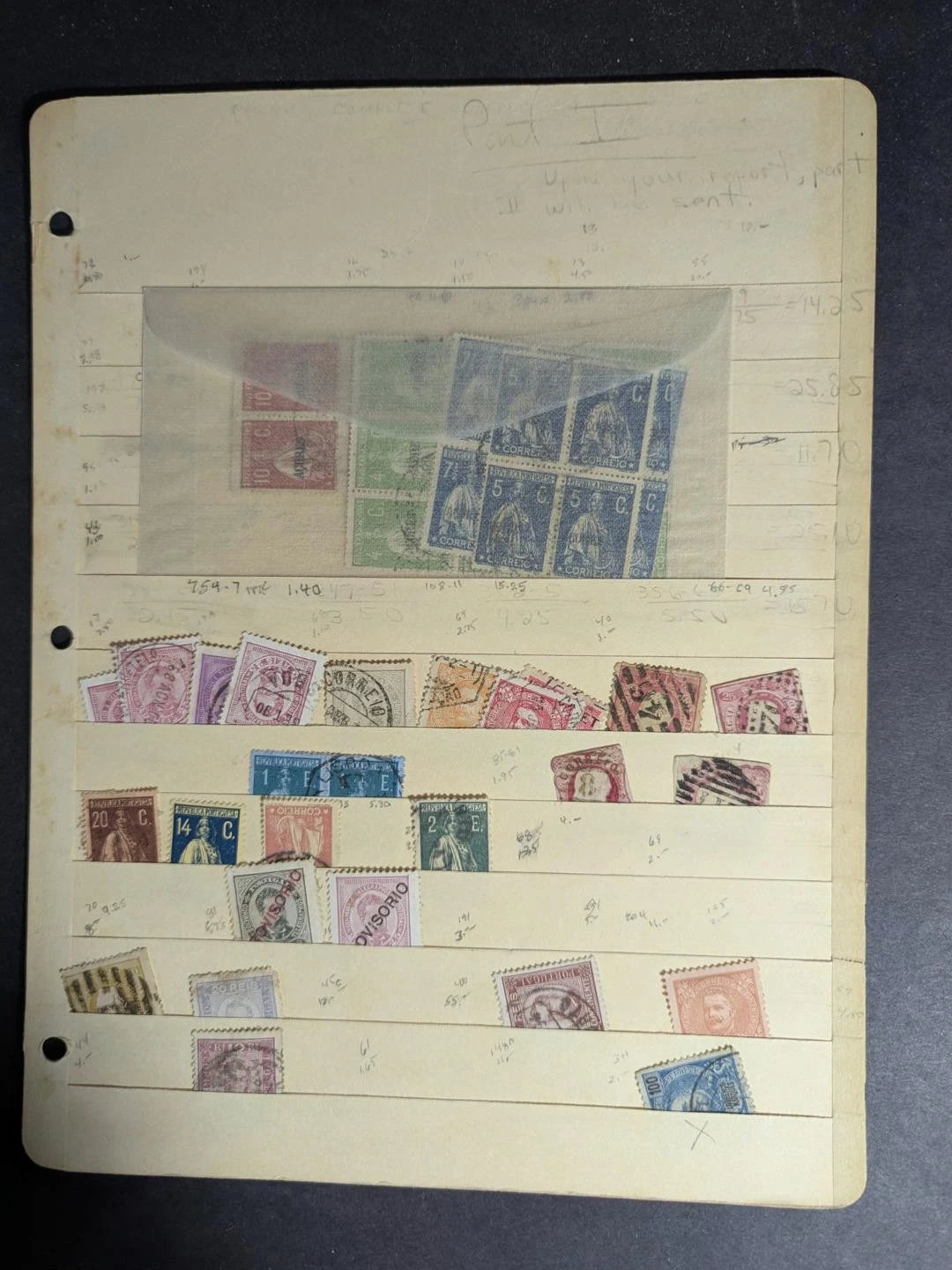 Quantity Mostly OLD Stamps -Various Countries Many No Longer Exist -192 Photos
