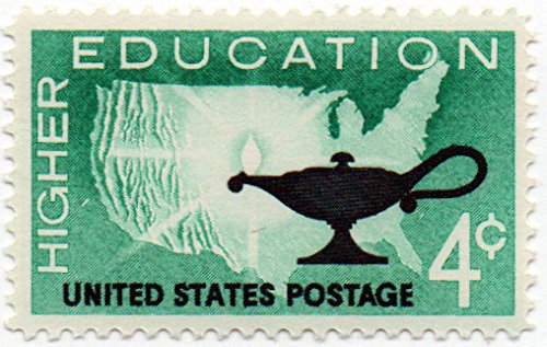 1962 Higher Education Single 4c Postage Stamp - Scott 1206 - MNH,OG cx332
