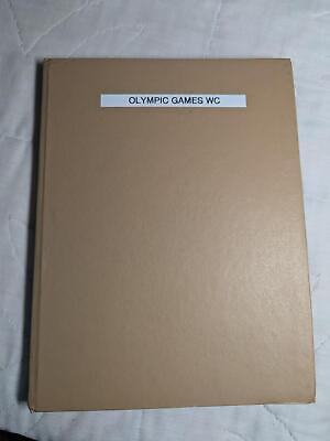 VEGAS - WW Olympics Stamp Collection in Stock Book -Some Better -MNH -19 Photos