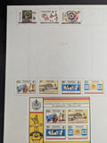 1960s-? Tarzana, Africa on Home Made Pages- Mint & Used -See ~40 Photos